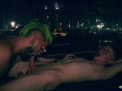 Hot Stepdaddy Camilo Brown Giving An Amazing Cum Swap Blowjob To Big Cock Beautiful Twink Nicolas Mucci