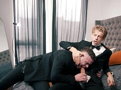 The groom has one last chance to fuck his best friend