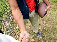 Straight BBC stud Mikey bottoms for his new white lover