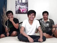 Kinky Asian gets tied up so he can be tickled until he cries