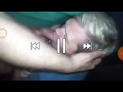 Beardaddy Mike feeding young blonde cock again
