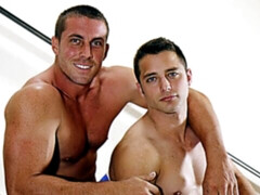 Muscular sex with Derek Jones and Phillip Anadarko