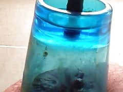 Pumping and fingering my sloppy arse