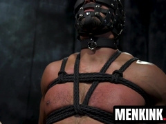 Dillon Diaz restrained and gagged as Arad Winwin ruins his nice body