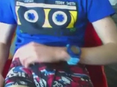 Cute teen wank in bedroom