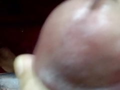 Jerking off and my milk is out