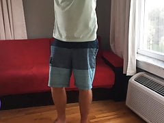 Step Mom Doesn't Want To Wear Clothes In The Hotel (Preview)