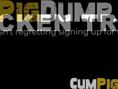 White hunk gets sandwiched between two enormous dicks