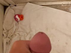 Huge solo cumshot