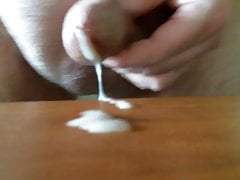 Cumming on Webcam