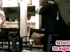 Amateur straight jock asslicked and cock sucked by DILF