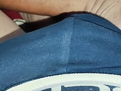 Hand job with dick massages , very big dick