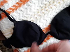 cum satin bra