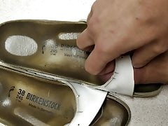 Cum on birkenstock II