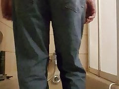 wetting jeans