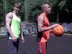 Raw Dicked BasketBall Budies Tony & Hans