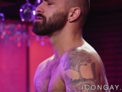 Passionate gays rimjob each other and anally fuck