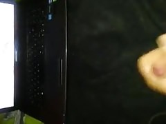 Cumming after 2 hours of edging