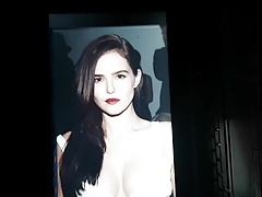 Zoey Deutch Cum Tribute