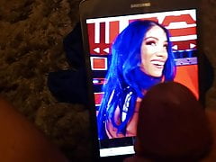 Wwe sasha banks cum tribute