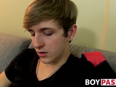 Colby Klein has a hard cock to reveal and a big dildo