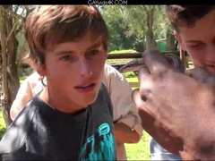 Ariel Vanean, Kevin Warhol And Jean Daniel Chagall Back In Africa Part 6 Condom Free