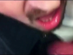 Public WC Blowjob by Amateur Cum Sucker