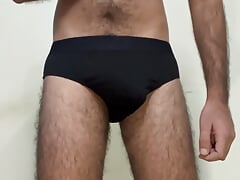 Straight Buddy Showcasing His Big Dick and Fuck Moves