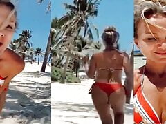 eliana gostosa na praia