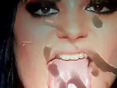 WWE Paige cum tribute 2  in 2 languages