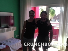 JESS ROYAN humped by heterosexual latino in Maspalomas