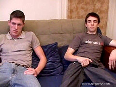 Marc and Mason gargle salami