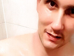Privately filmed showering, part 1
