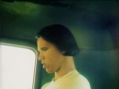 Outdoor rimming and deep throat action with hairy hunk Jack Wrangler