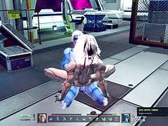 3d Gay porn , alien gay sex on a space station