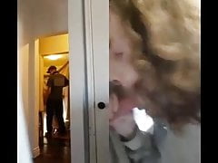 Cute British guy returns to gloryhole