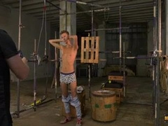 DILF Sebastian Kane restricts and predominates tall Jay McDally