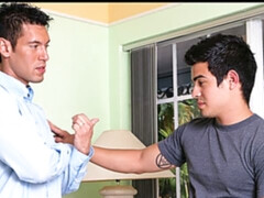 Pizza guy Cody Springs seduced by married Alexander Garrett