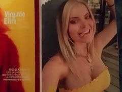 Virginie Efira and french instagram Romy cum tribute 1