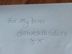 Tribute video to my boss