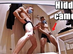 Man masturbates and cums