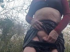 Mature, undergarments, small cock