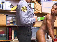 dark-hued teenager pounded By Horny Gay Cop
