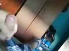 Friend wanking