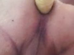 Dildo fun while in lockdown