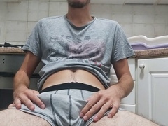 phat fat cro manmeat lengthy edging precum stain