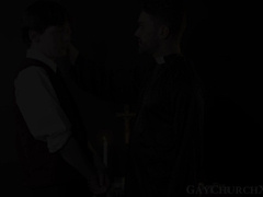 Miscievous seminarian gets punished for jerking off