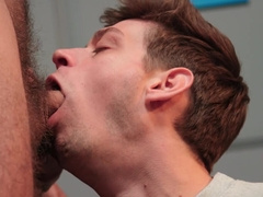 Tight ass twink getting off with a HUGE dick