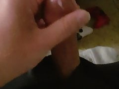 Blowing my load into the air