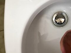 My cum..a tiny little taste..Would you like to taste it?